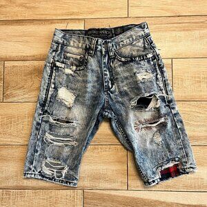 Mens Heritage America Denim Jean Shorts - 30